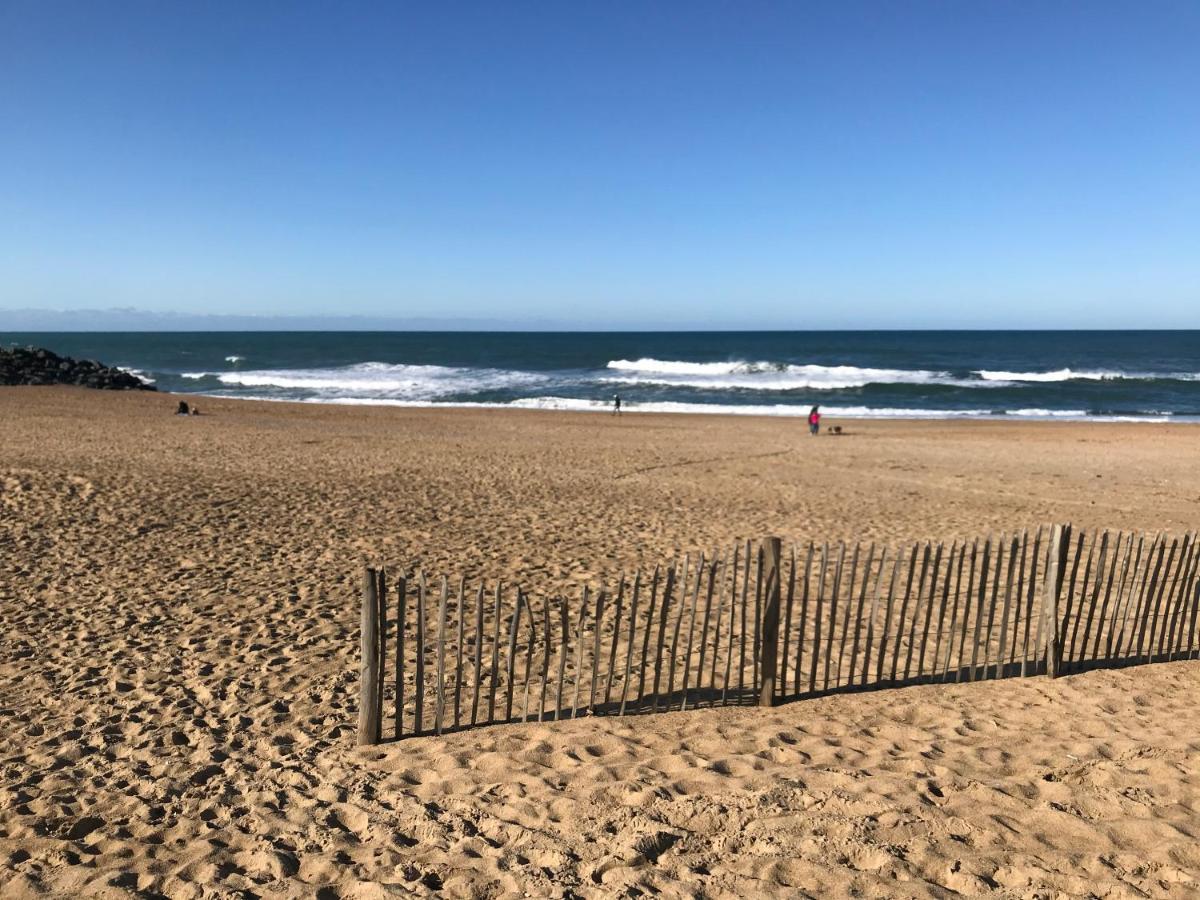 Anglet- Biarritz T3 Dans Residence Avec Piscine Bagian luar foto